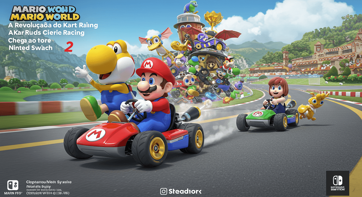 Mario Kart World: A Revolução do Kart Racing Chega ao Nintendo Switch 2