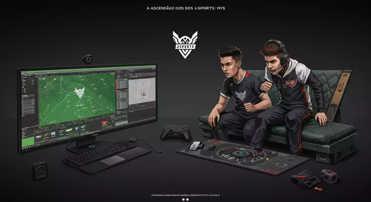 A Ascensão dos eSports: Como os Videogames se Tornaram um Fenômeno Competitivo Global