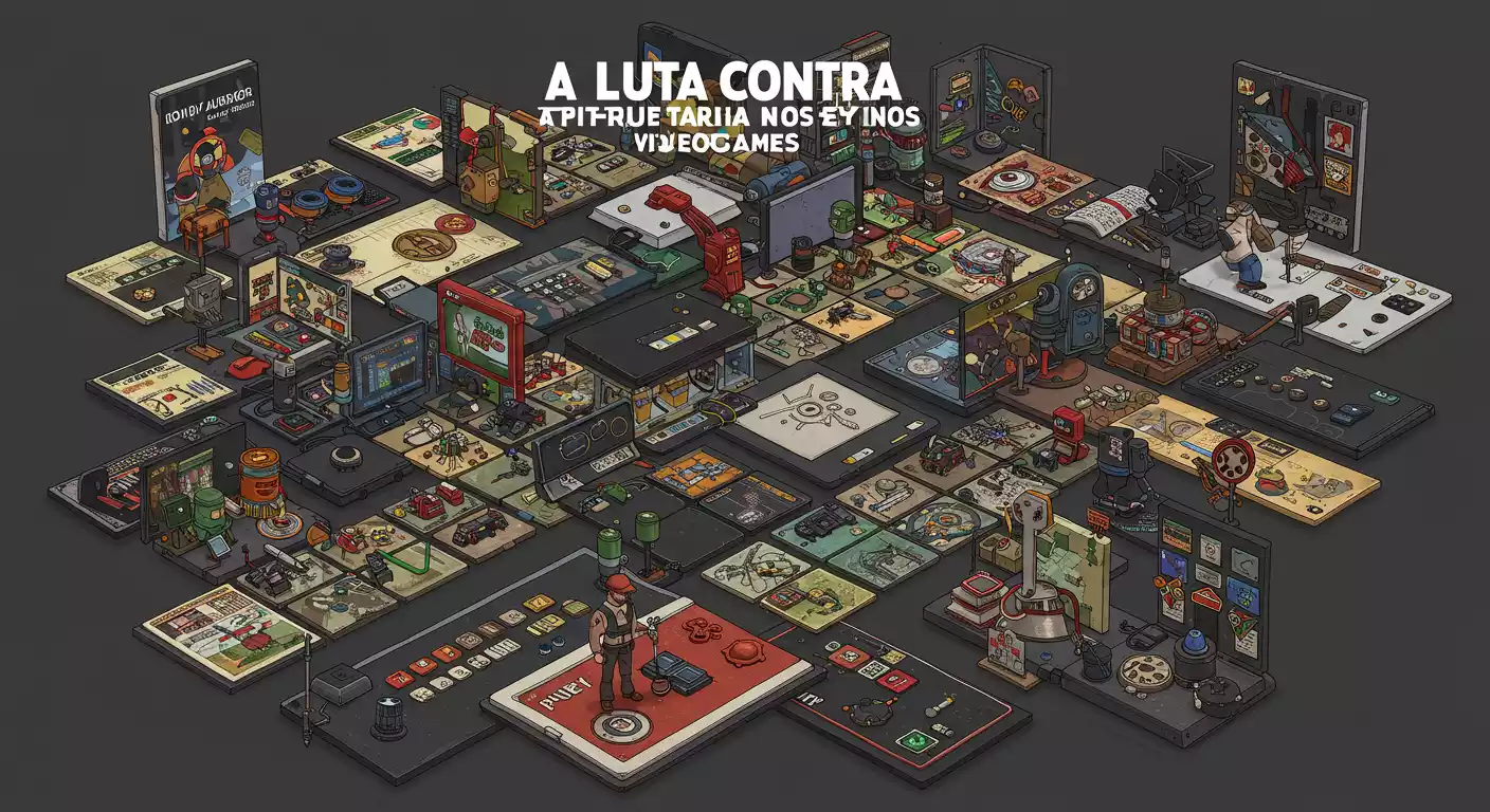 A Luta Contra a Pirataria nos Videogames