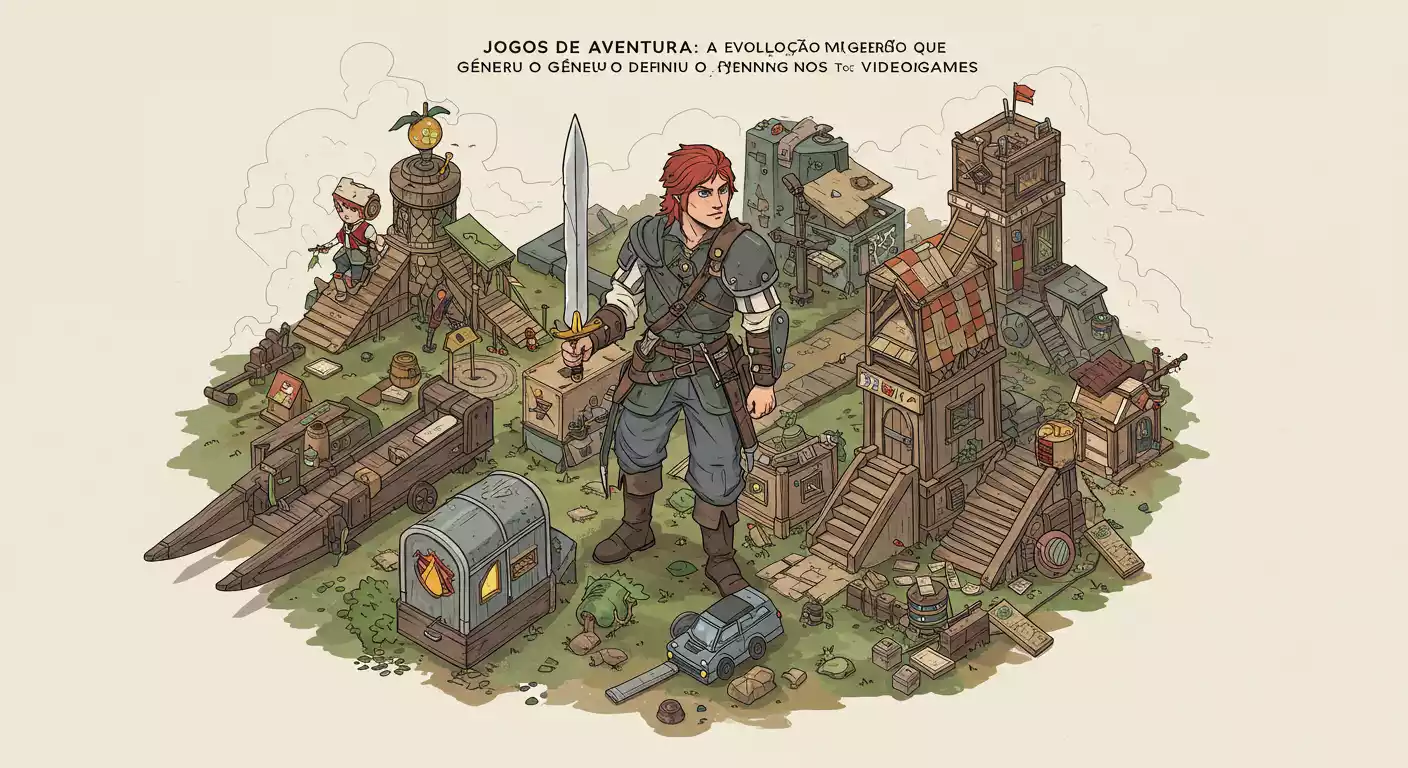 Jogos de Aventura: A Evolução de um Gênero que Definiu o Storytelling nos Videogames