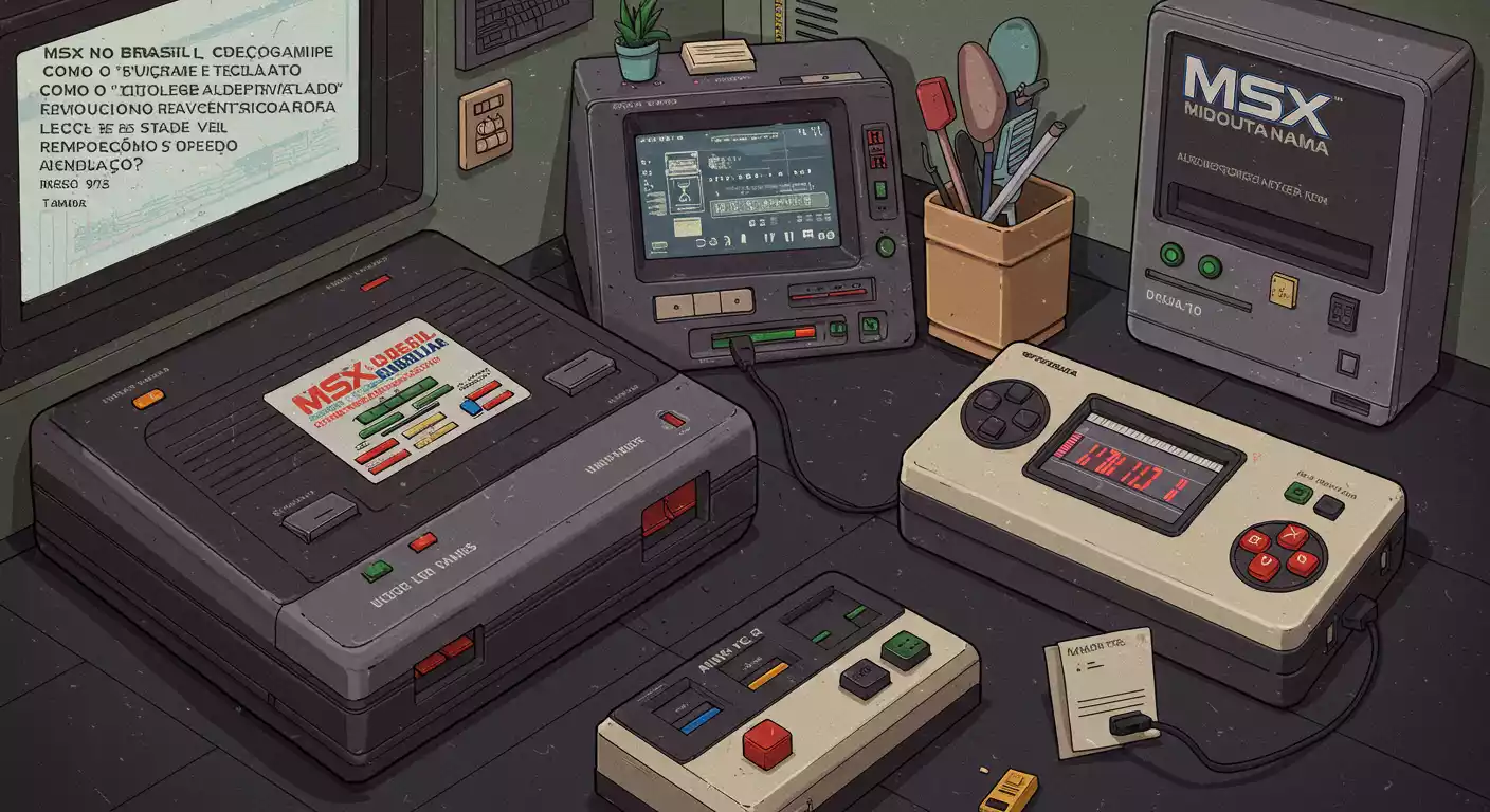MSX no Brasil: Como o 'Videogame com Teclado' Revolucionou a Computação Nacional