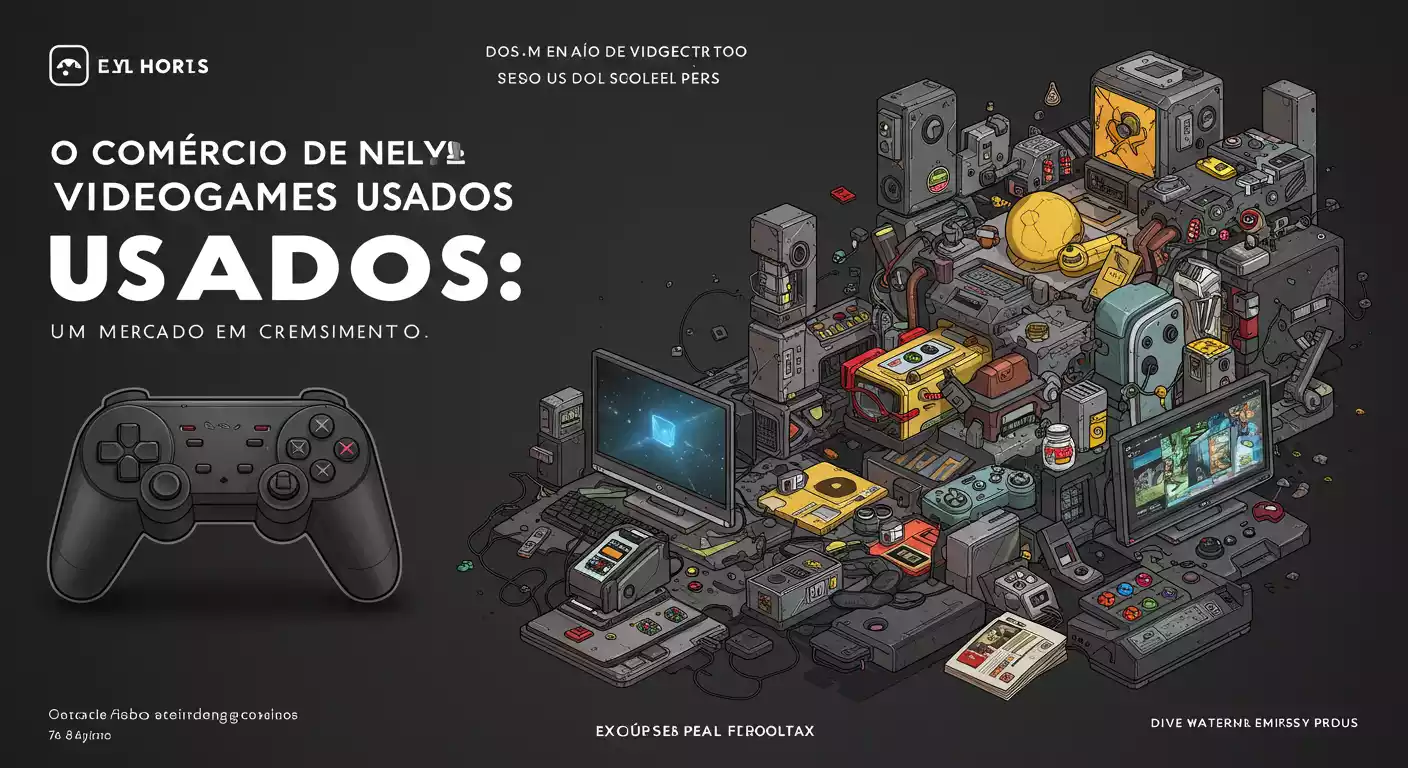 O Comércio de Videogames Usados: Um Mercado em Crescimento