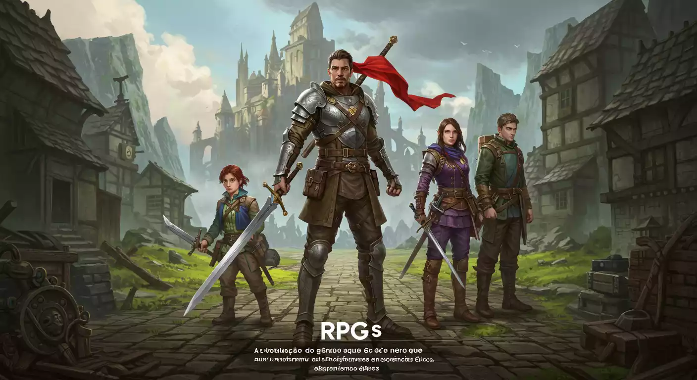 RPGs: A Evolução do Gênero que Transformou os Videogames em Experiências Épicas